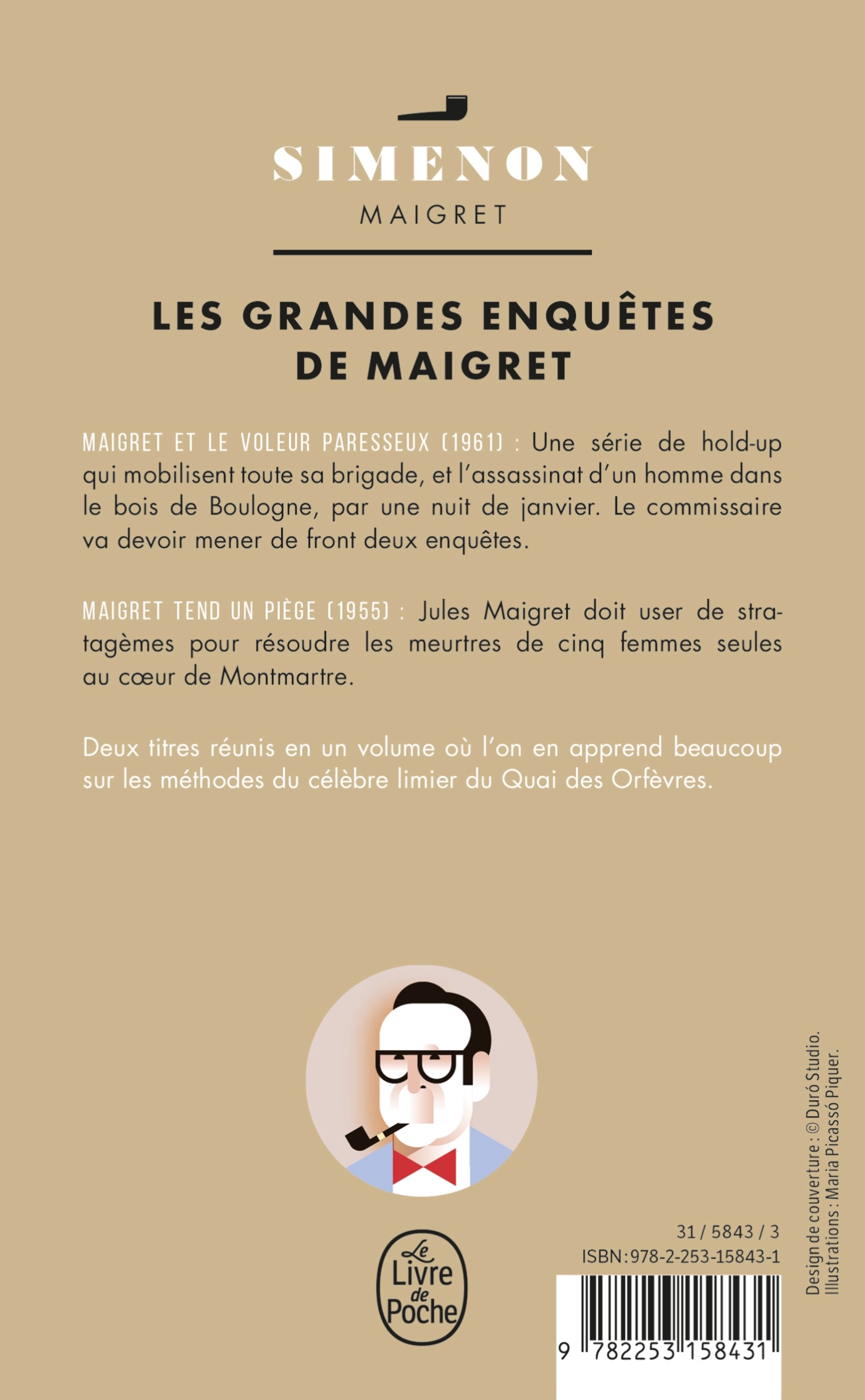 Les Grandes Enquêtes de Maigret (2 titres) - Georges Simenon - LGF