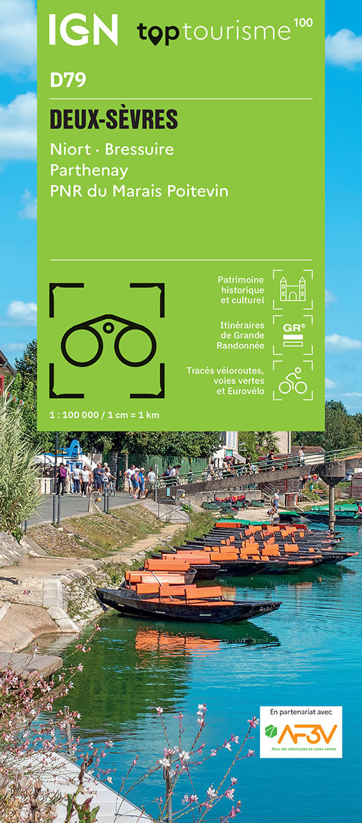 TOP100D79 - DEUX-SÈVRES Niort · Bressuire Parthenay PNR du Marais Poitevin -  - IGN