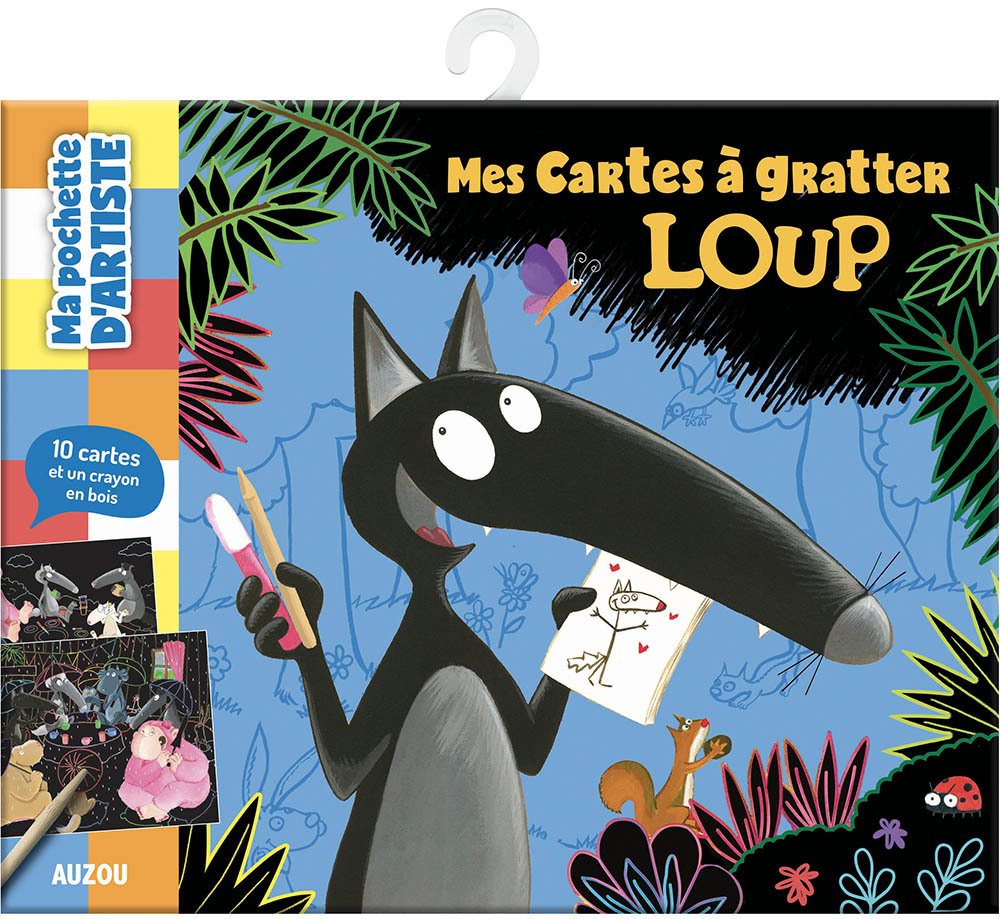 Mes cartes à gratter Loup - Orianne Lallemand - AUZOU