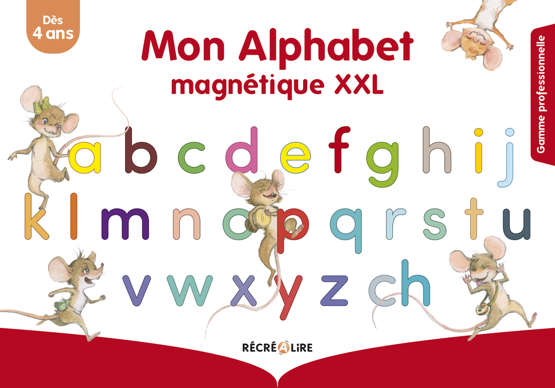 Mon alphabet magnétique XXL - Ella Coalman - RECREALIRE