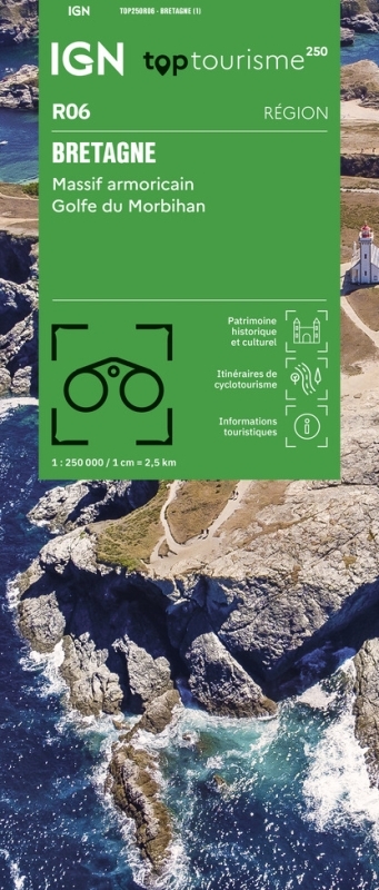 TOP250R06 - BRETAGNE / Massif Armoricain / Golfe du Morbihan -  - IGN
