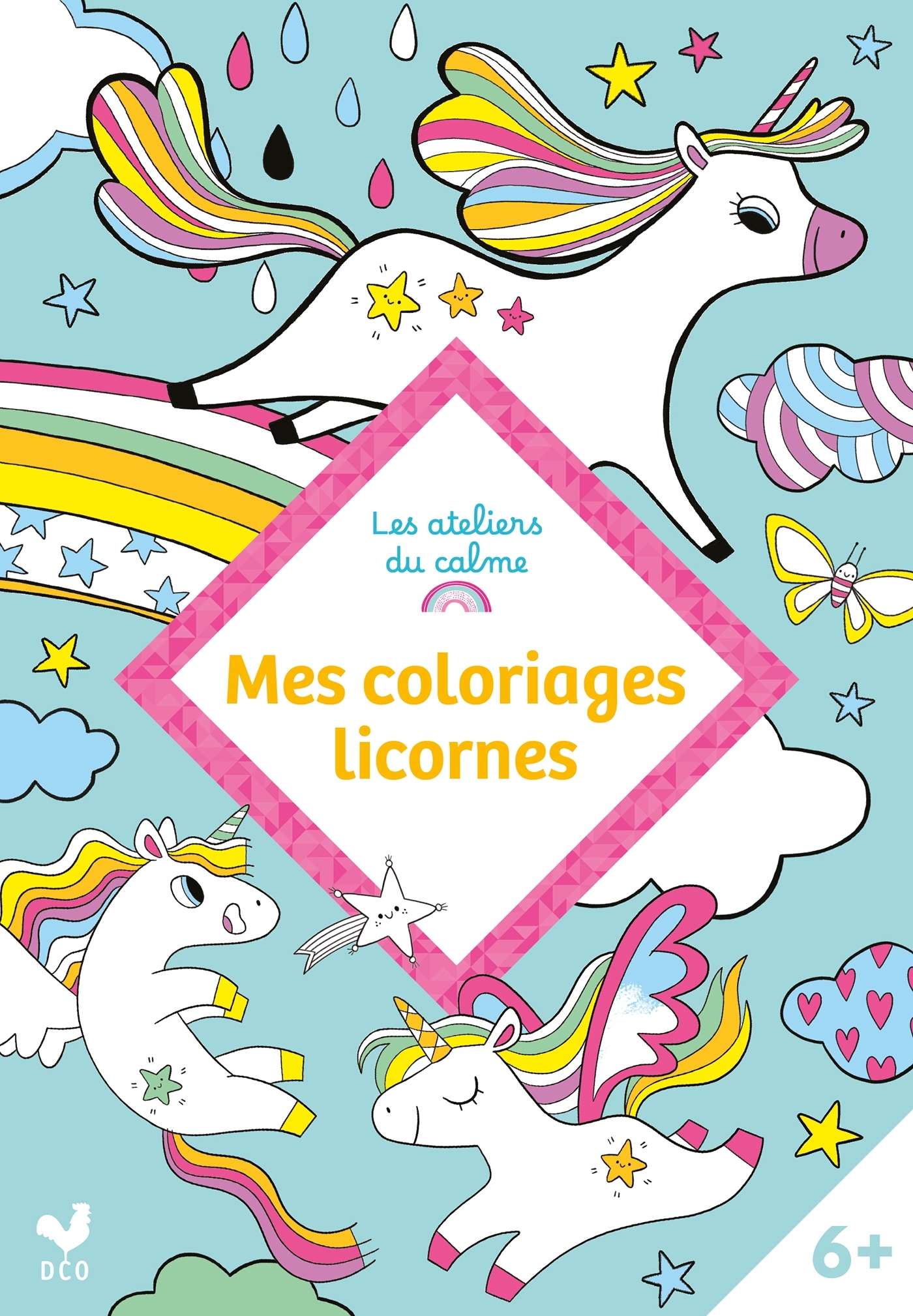 Mes coloriages licornes - Amandine Notaert, Jessica Secheret - DEUX COQS D OR