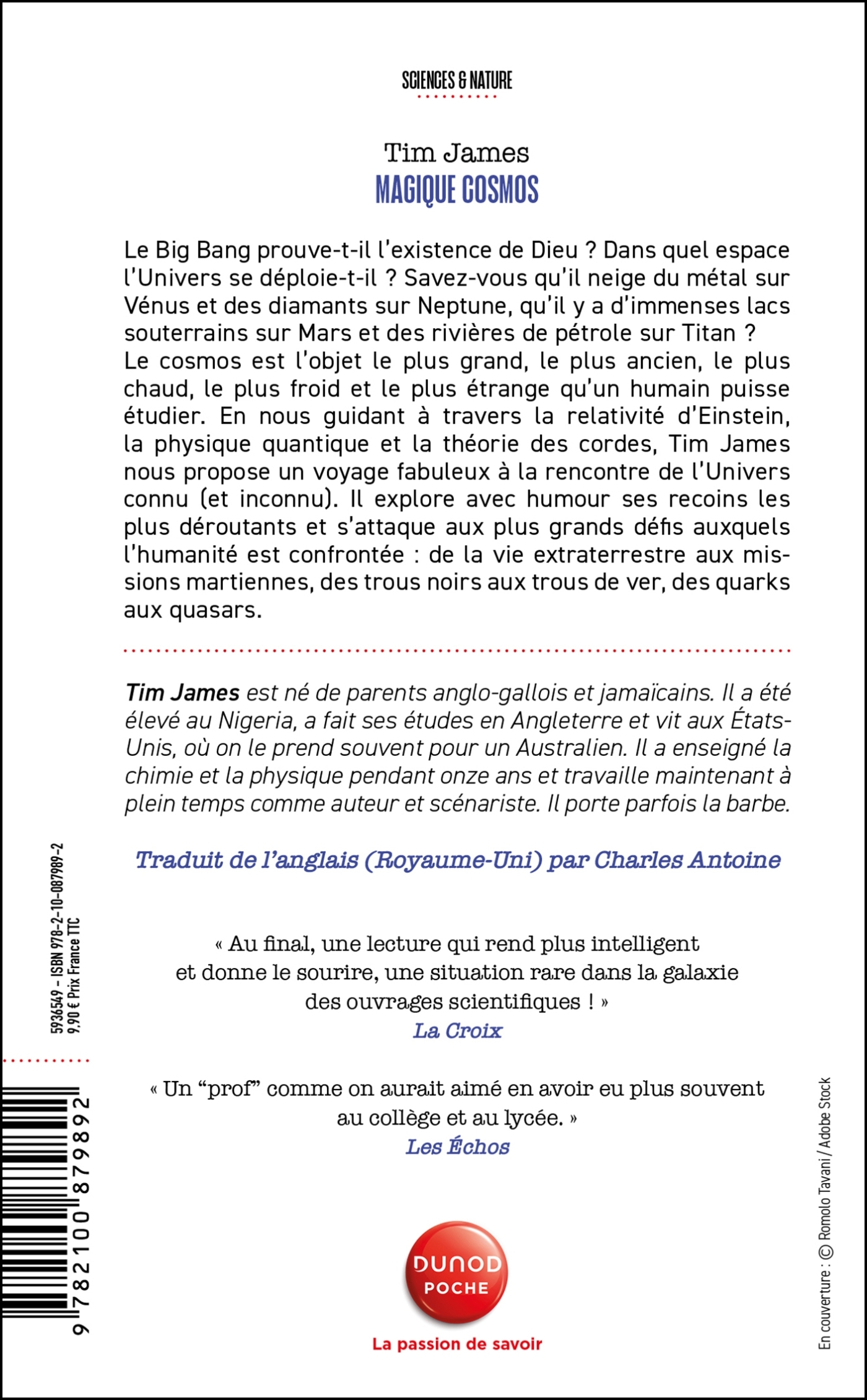 Magique cosmos - Tim James - DUNOD