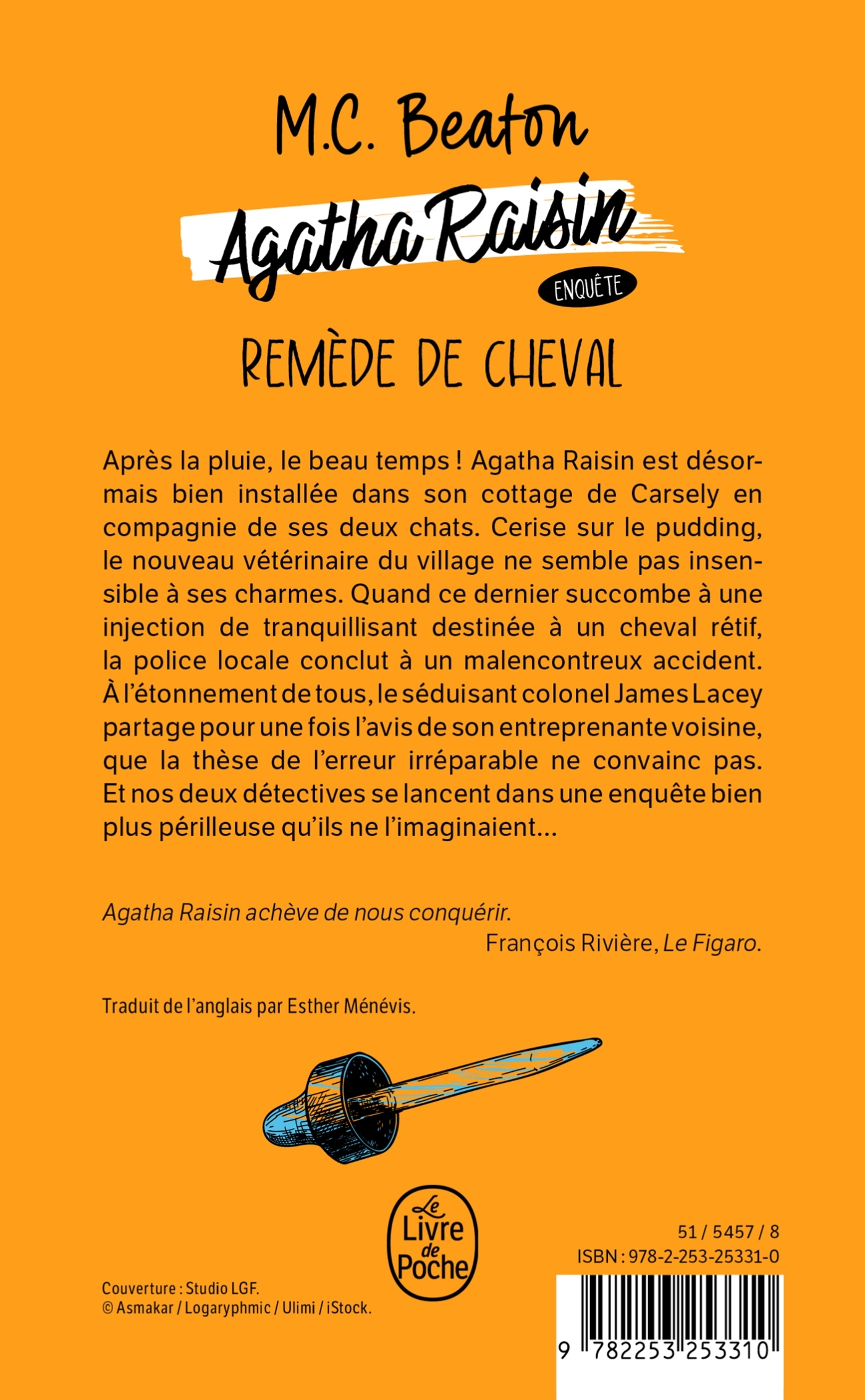 Remède de Cheval (Agatha Raisin enquête, Tome 2) - M. C. Beaton, M. C. Beaton - LGF