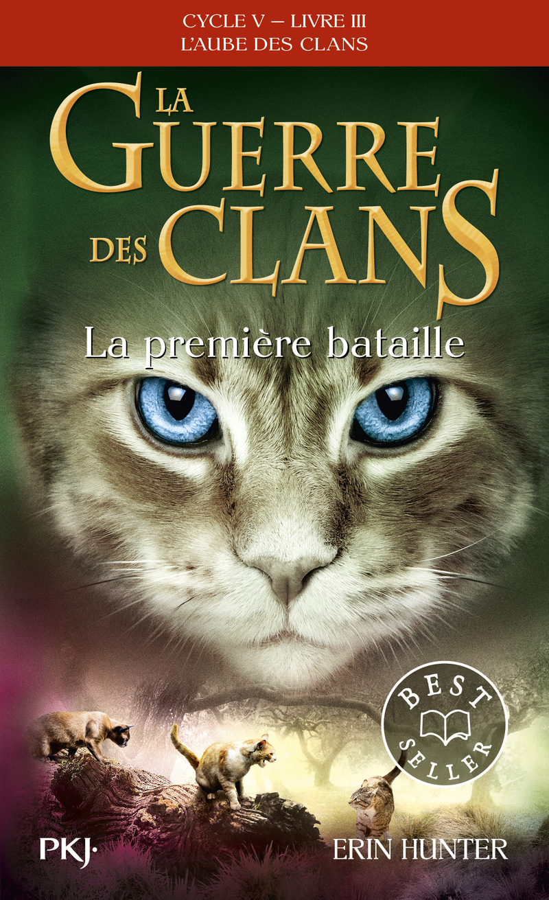 La guerre des Clans Cycle V L'aube des clans - Tome 3 La Première bataille - Erin Hunter, Aude Carlier - POCKET JEUNESSE