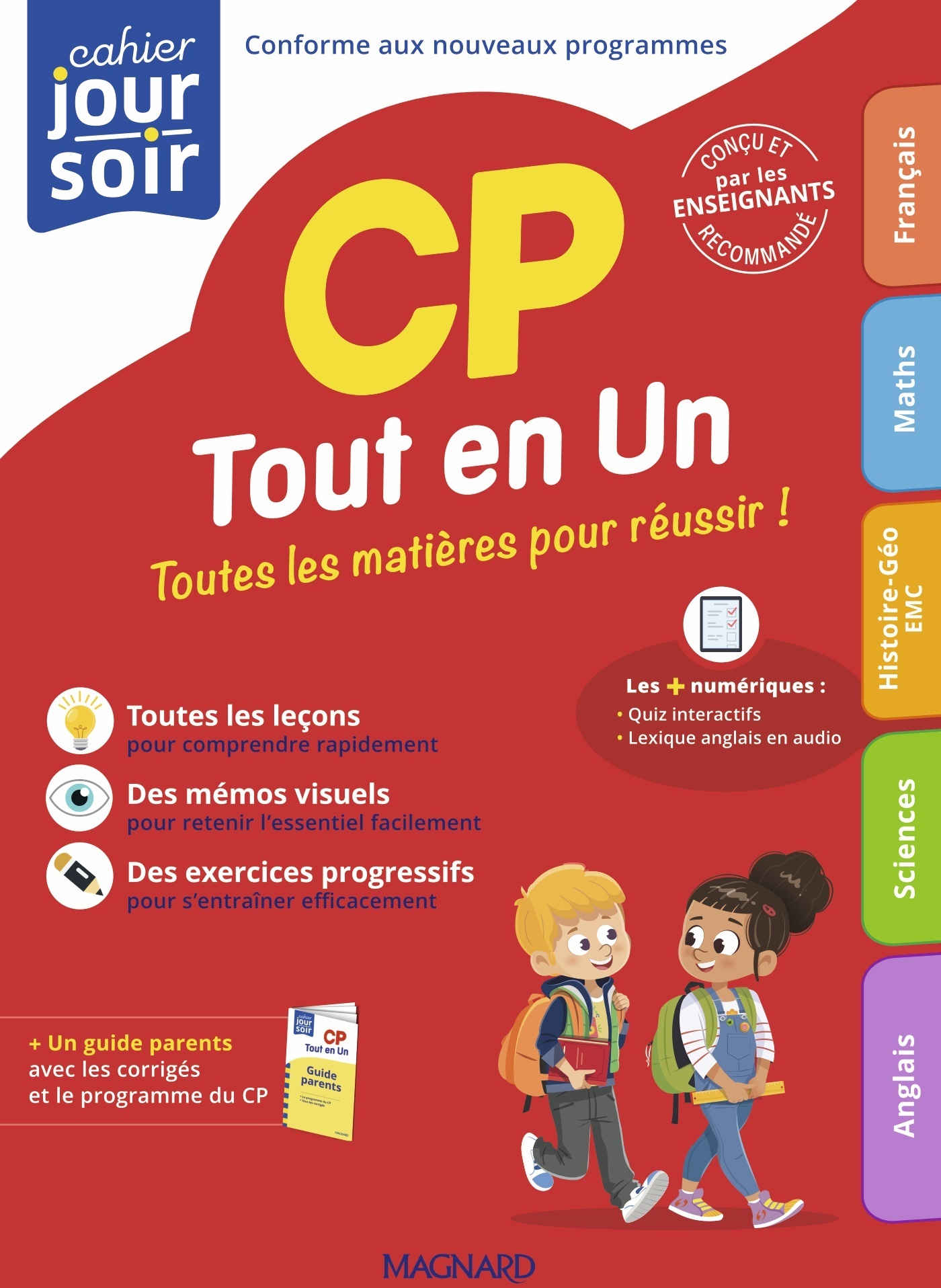 Tout en un CP - Bernard Semenadisse, Odile Semenadisse, Sandrine Cuissard, Bernard Semenadisse, Odile Semenadisse, Sandrine Cuissard - MAGNARD
