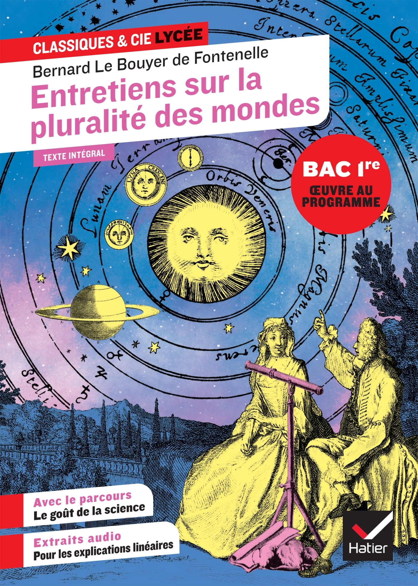 Entretiens sur la pluralité des mondes (oeuvre au programme du Bac de français 2026, 1re) - WELFRINGER ARNAUD - HATIER