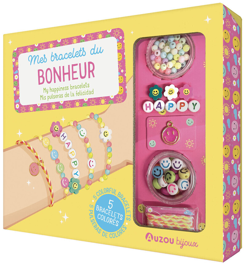 Mes bracelets du bonheur -  - AUZOU