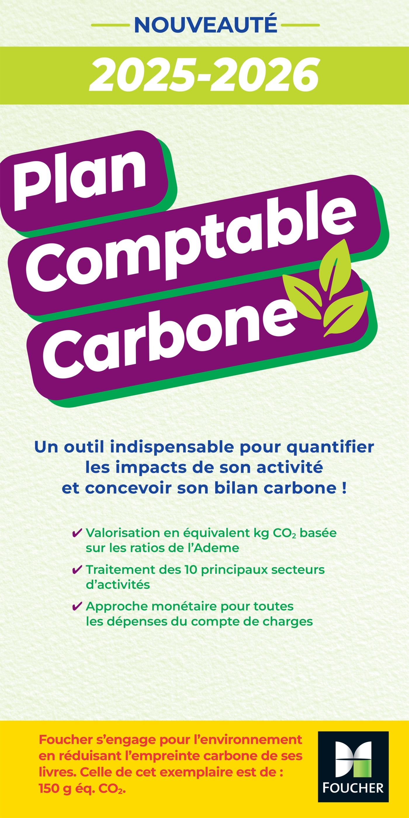 Plan comptable carbone 2025-2026 - ABOUZID JAMAL - FOUCHER