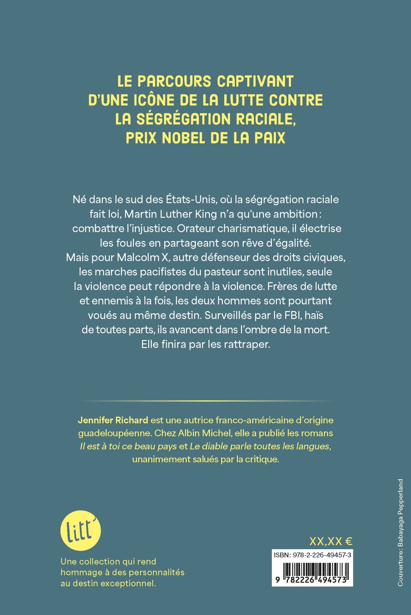 Martin Luther King, mon meilleur ennemi - RICHARD JENNIFER - ALBIN MICHEL