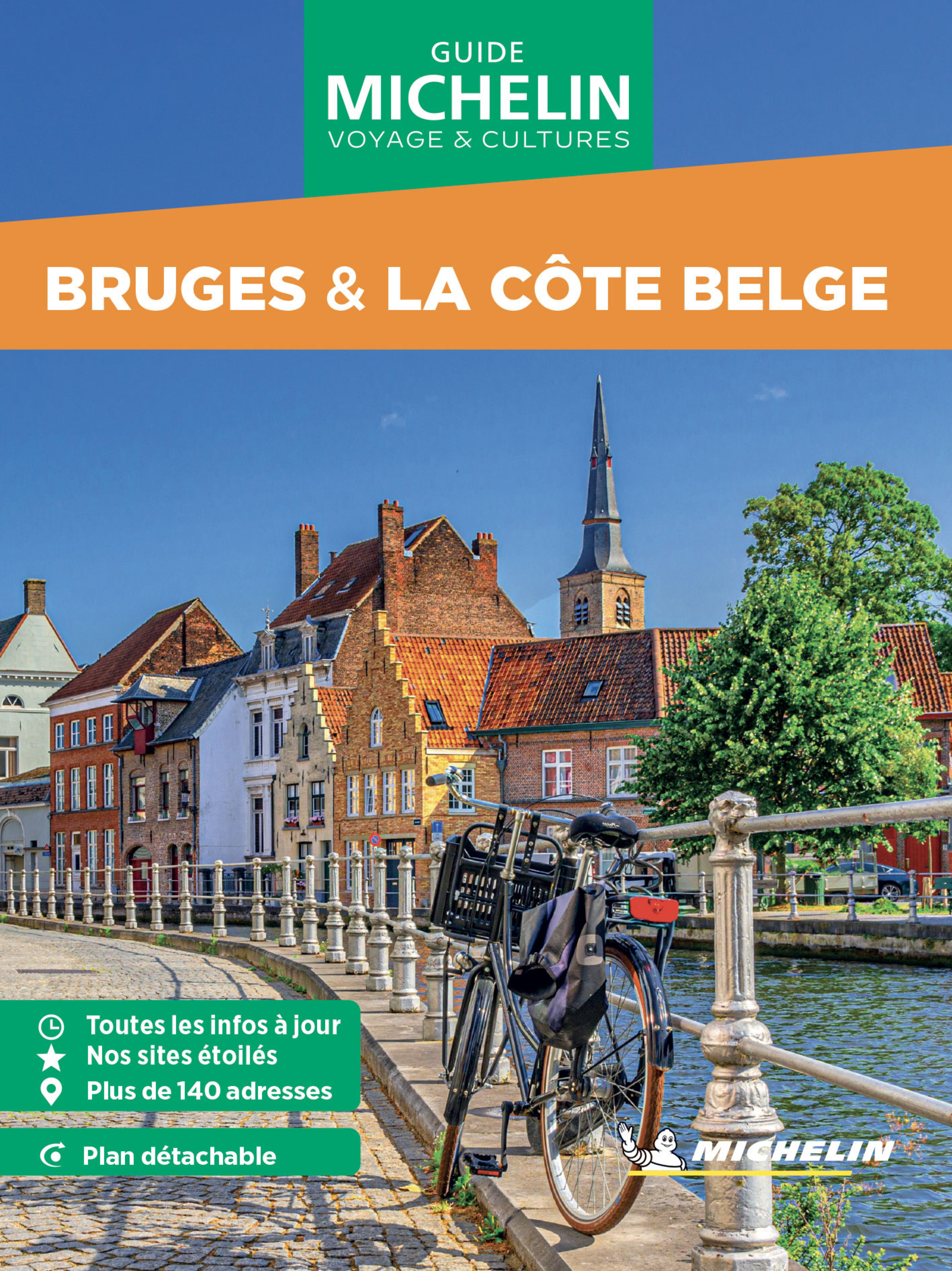 Guide Vert WE&GO Bruges et la côte belge -  - MICHELIN