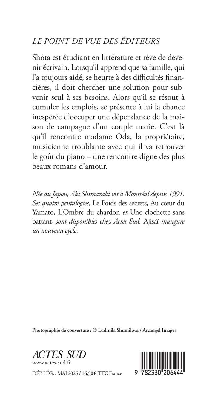 Ajisaï - Aki Shimazaki - ACTES SUD