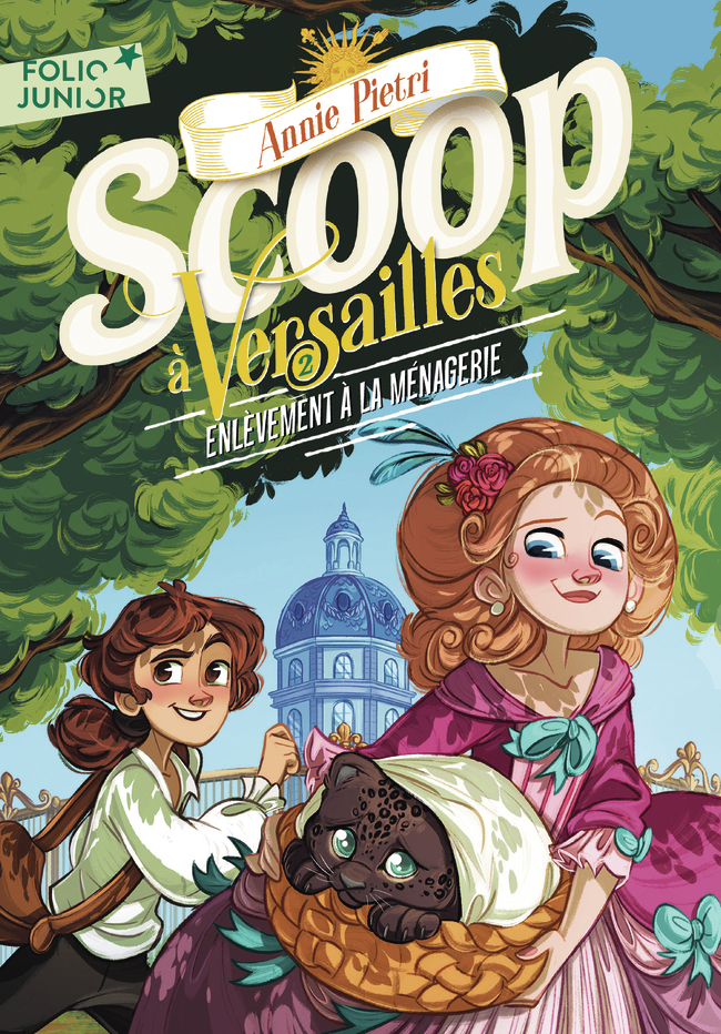 Scoop à Versailles - Annie Pietri, Megane Lepage - GALLIMARD JEUNE