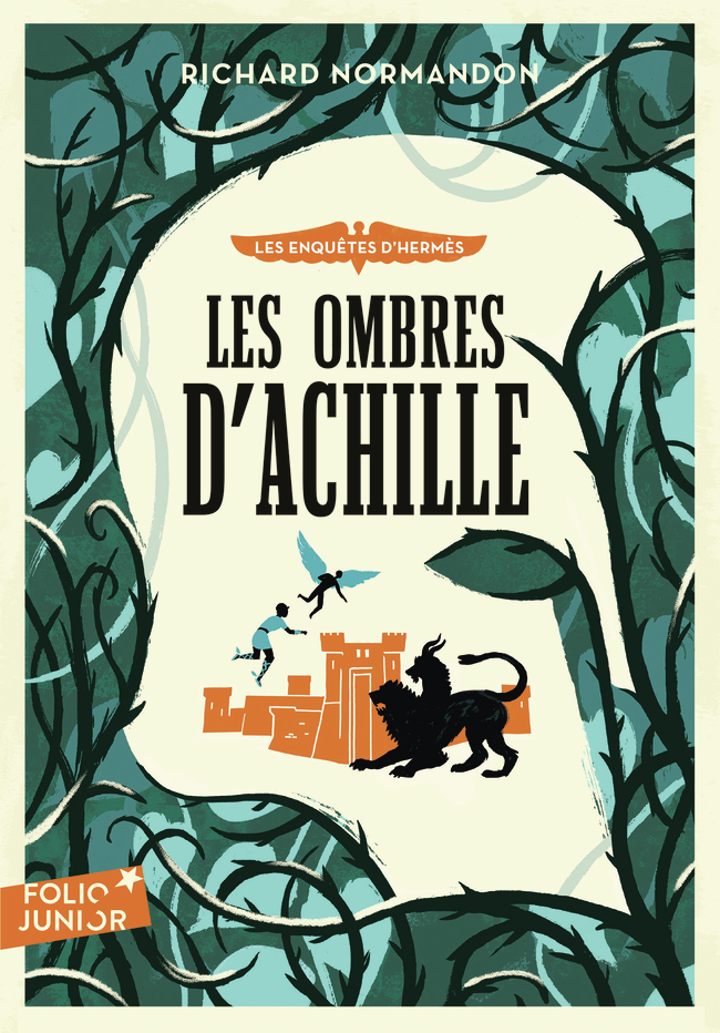 Les ombres d'Achille - Richard Normandon - GALLIMARD JEUNE