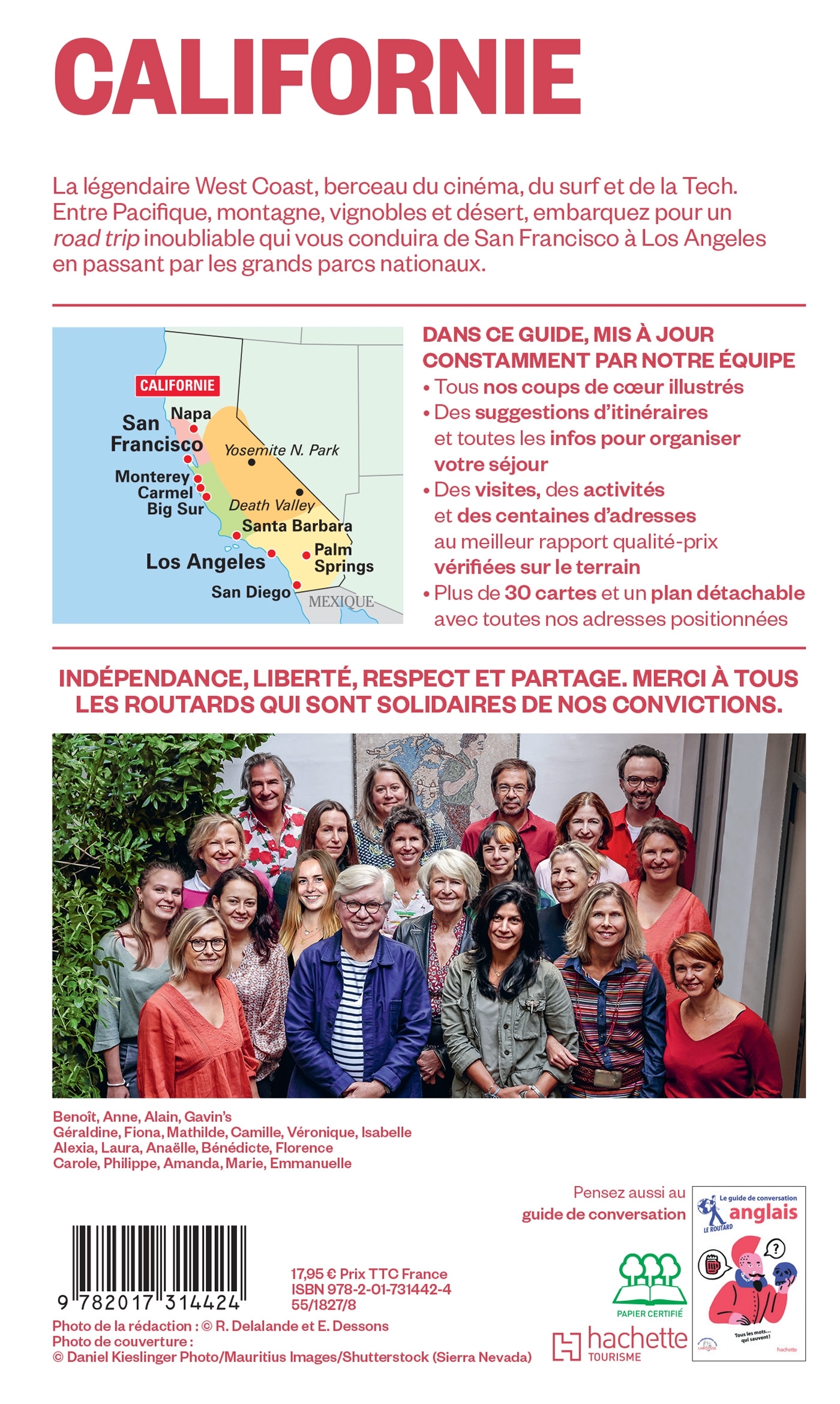 Guide du Routard Californie 2025/26 -   - HACHETTE TOURI