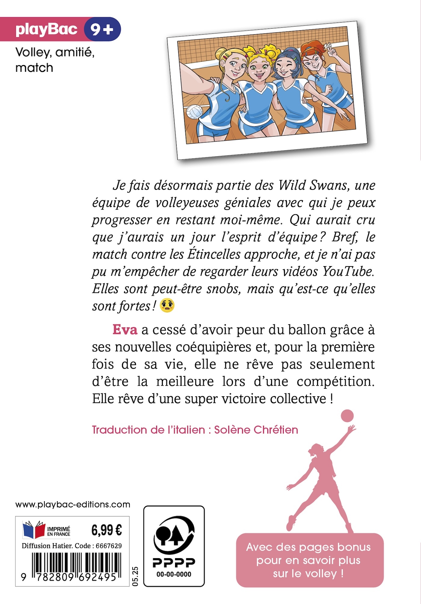 Passion Volley - Prête pour le match ! - Tome 2 - Lia Celi, Donata Pizzato - PLAY BAC