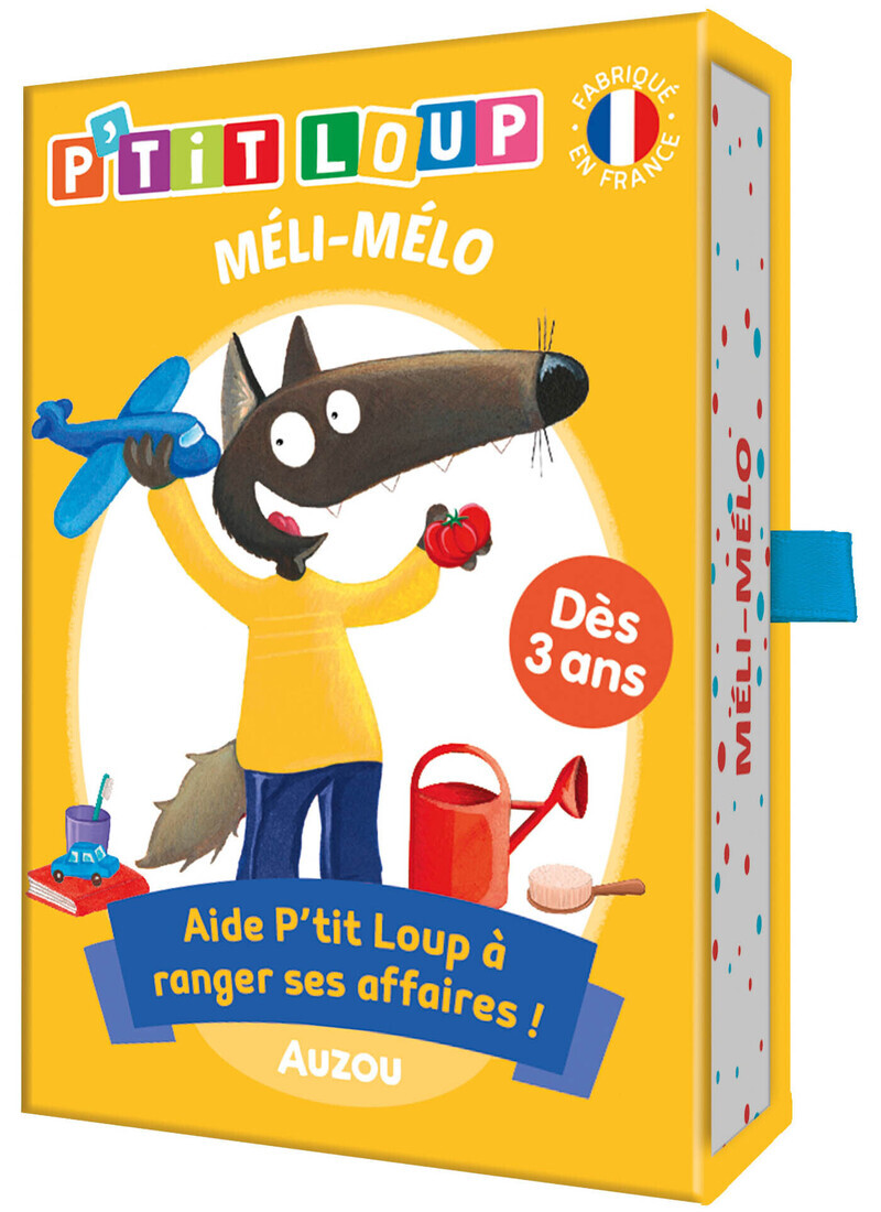 Jeux de cartes - Mon Jeu P'tit Loup - Méli-mélo - Orianne LALLEMAND, Éléonore THUILLIER - AUZOU