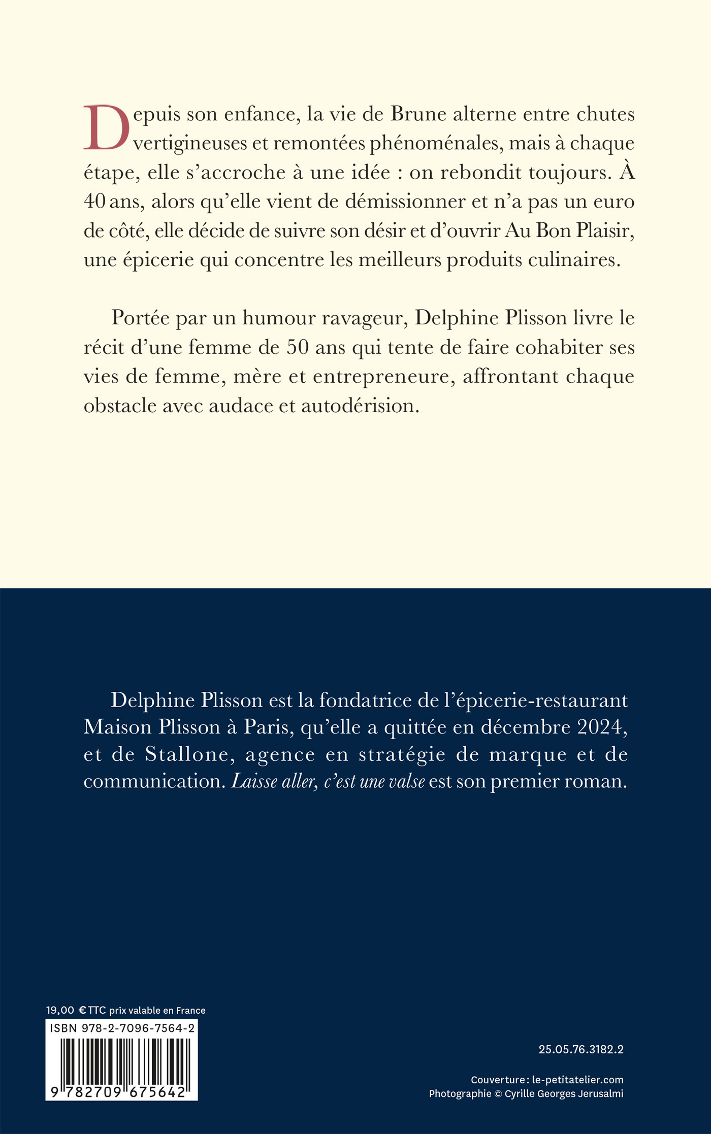 Laisse aller, c'est une valse - Delphine Plisson - LATTES