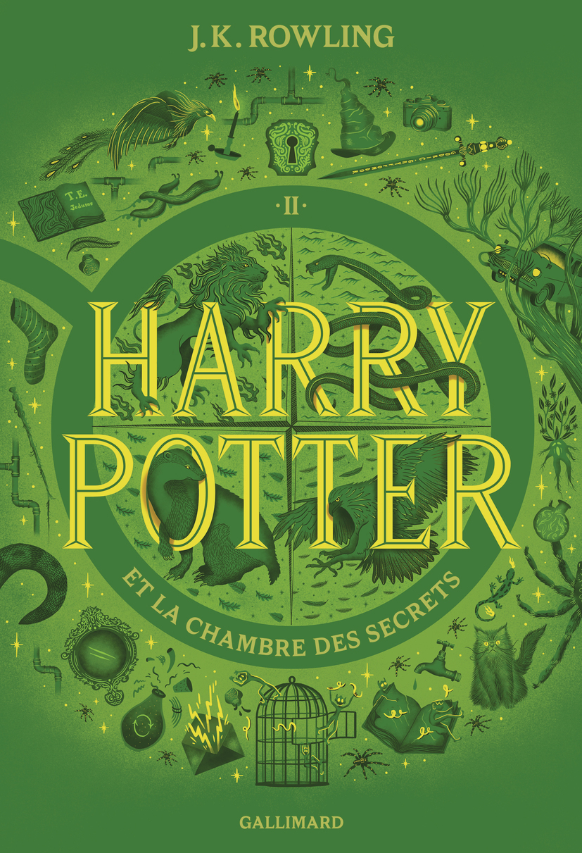 Harry Potter et la Chambre des Secrets - J.K. Rowling, Jean-François Ménard - GALLIMARD JEUNE