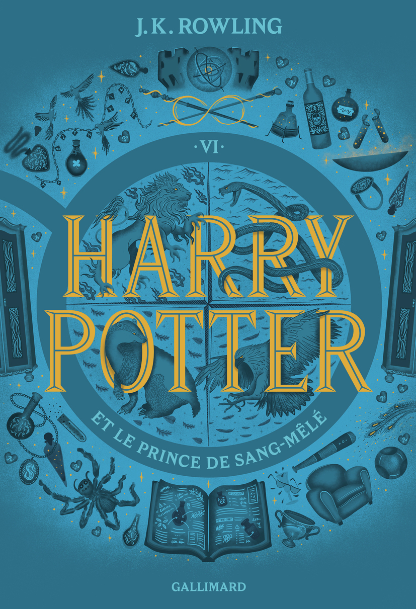 Harry Potter et le Prince de Sang-Mêlé - J.K. Rowling, Jean-François Ménard - GALLIMARD JEUNE