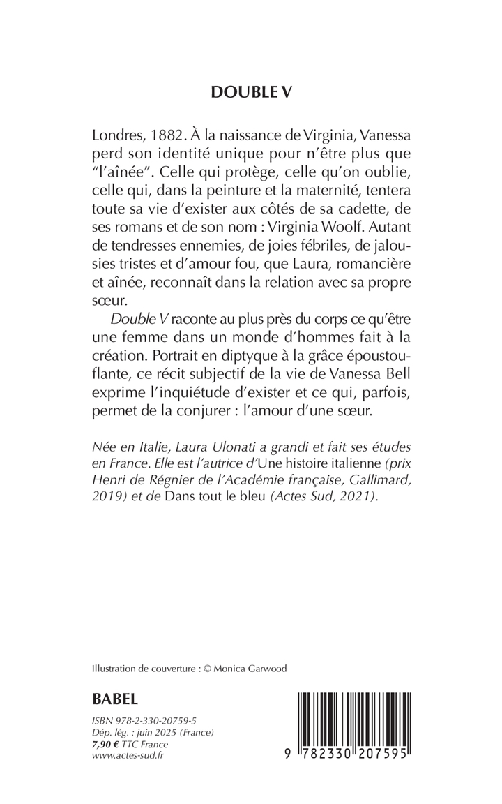 Double V - Laura Ulonati - ACTES SUD