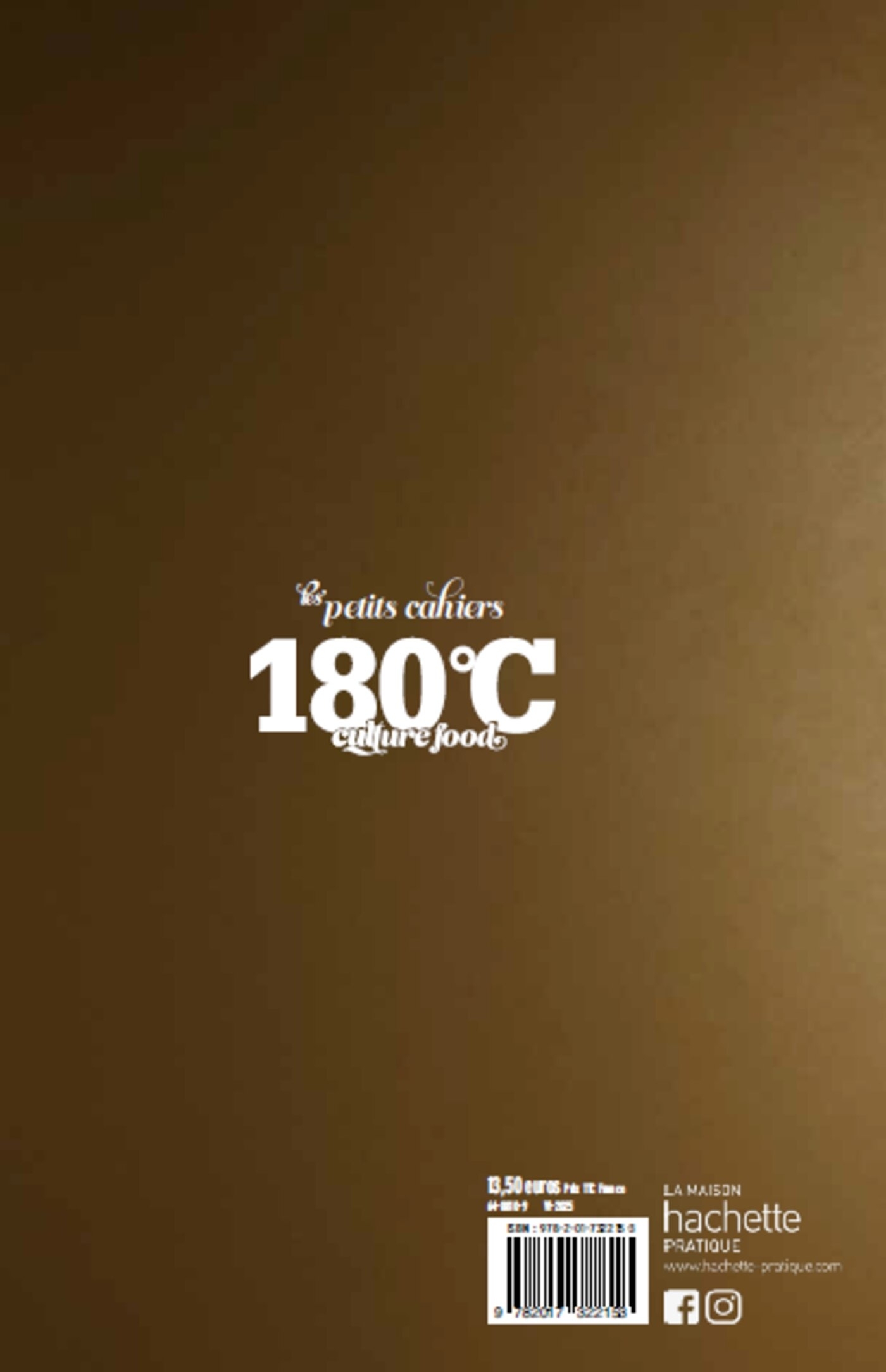 Les petits cahiers 180°C - Gingembre -   - HACHETTE PRAT