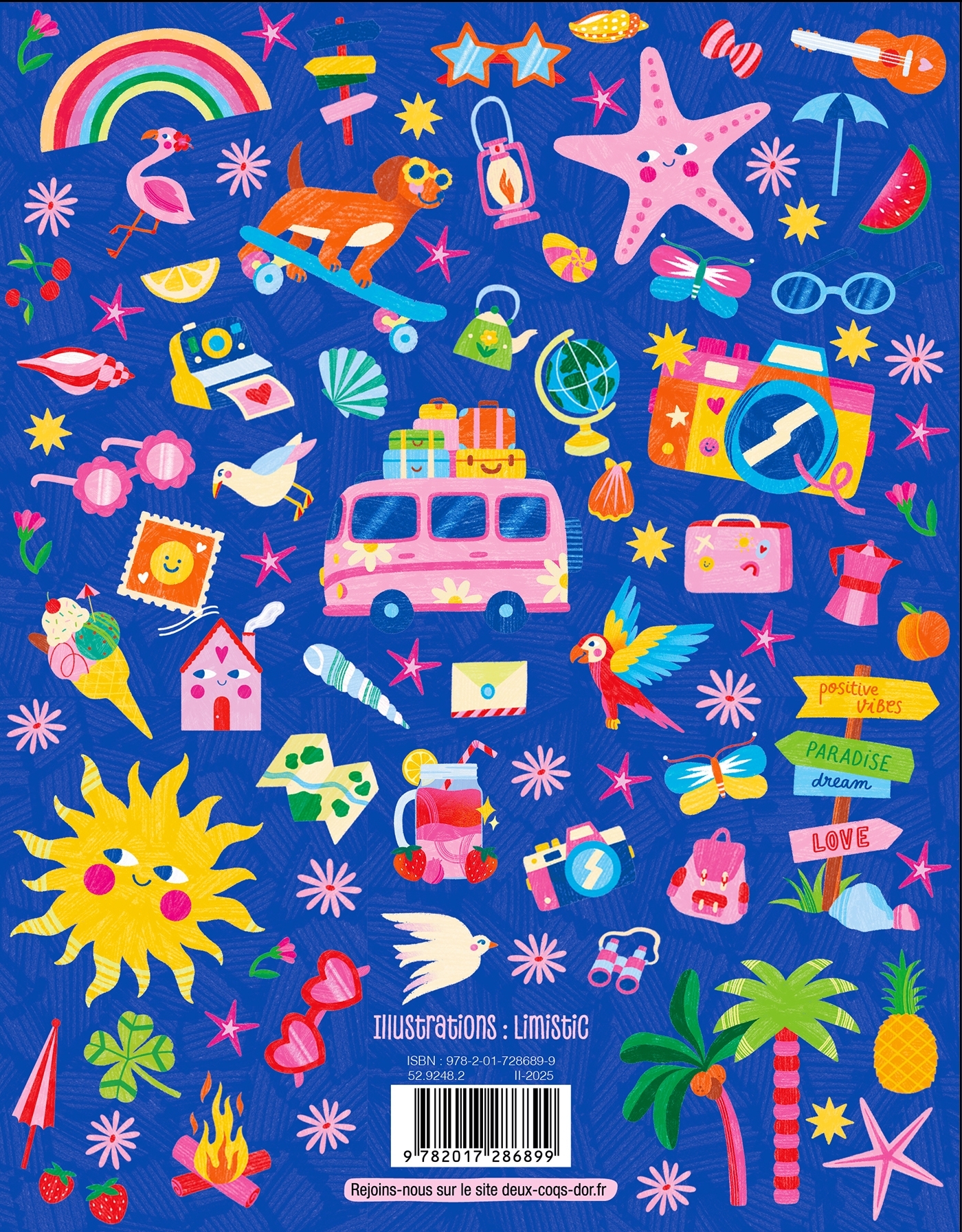 MON JOURNAL SECRET HAPPY DAYS -  Limistic - DEUX COQS D OR