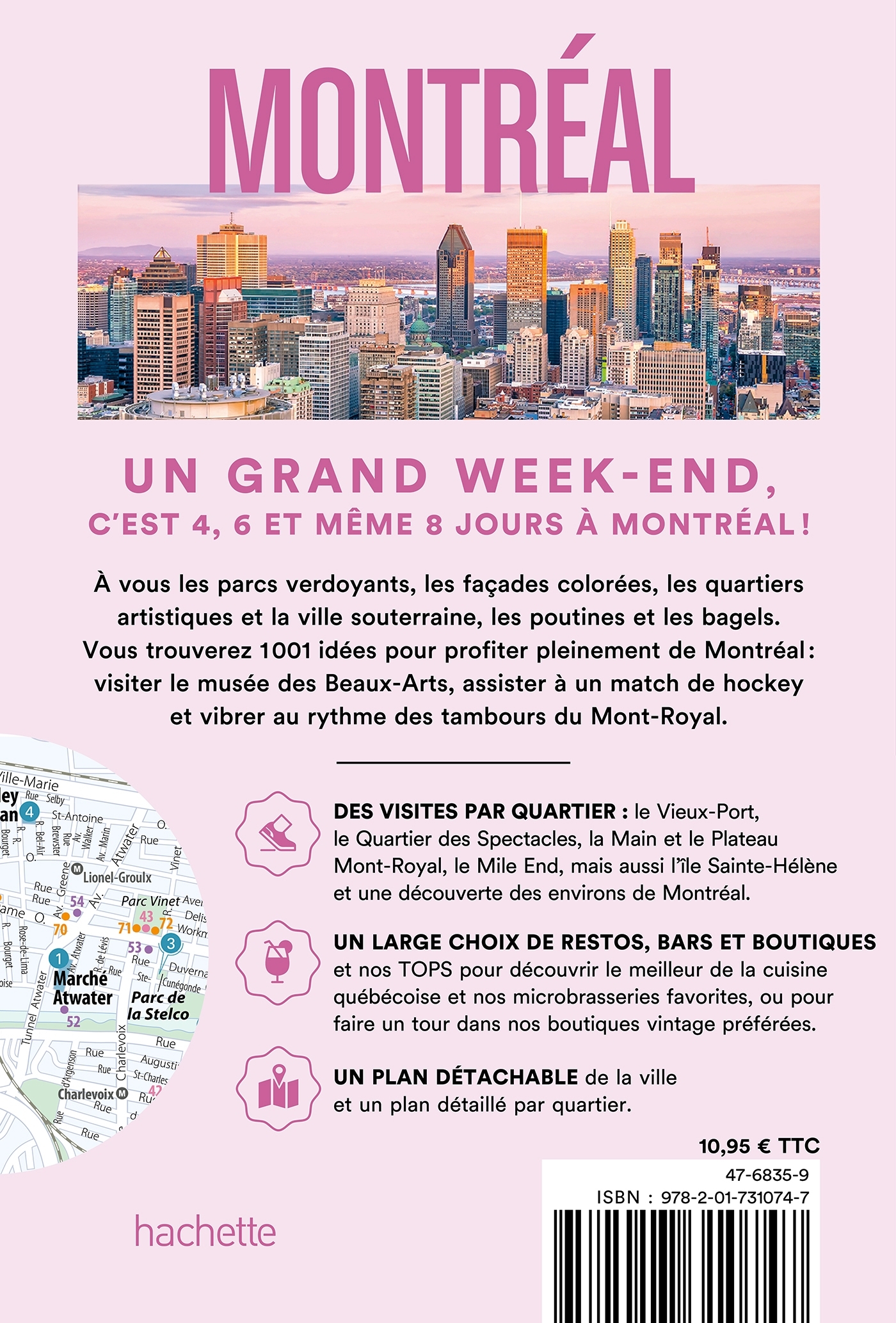 MONTRÉAL UN GRAND WEEK-END -   - HACHETTE TOURI