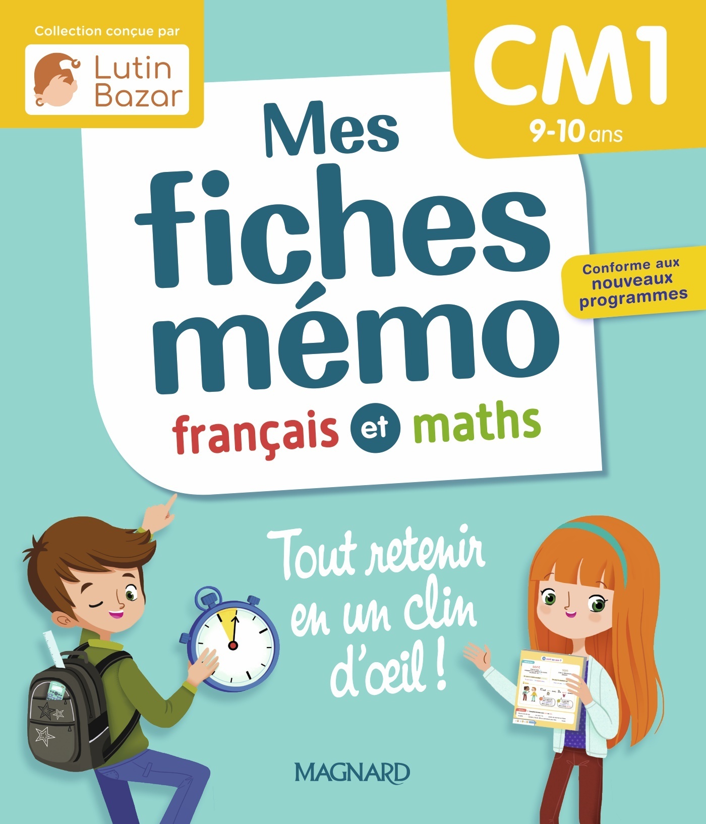 MES FICHES MÉMO FRANÇAIS ET MATHS CM1 - Morgane Céard, Lorin  Walter - MAGNARD