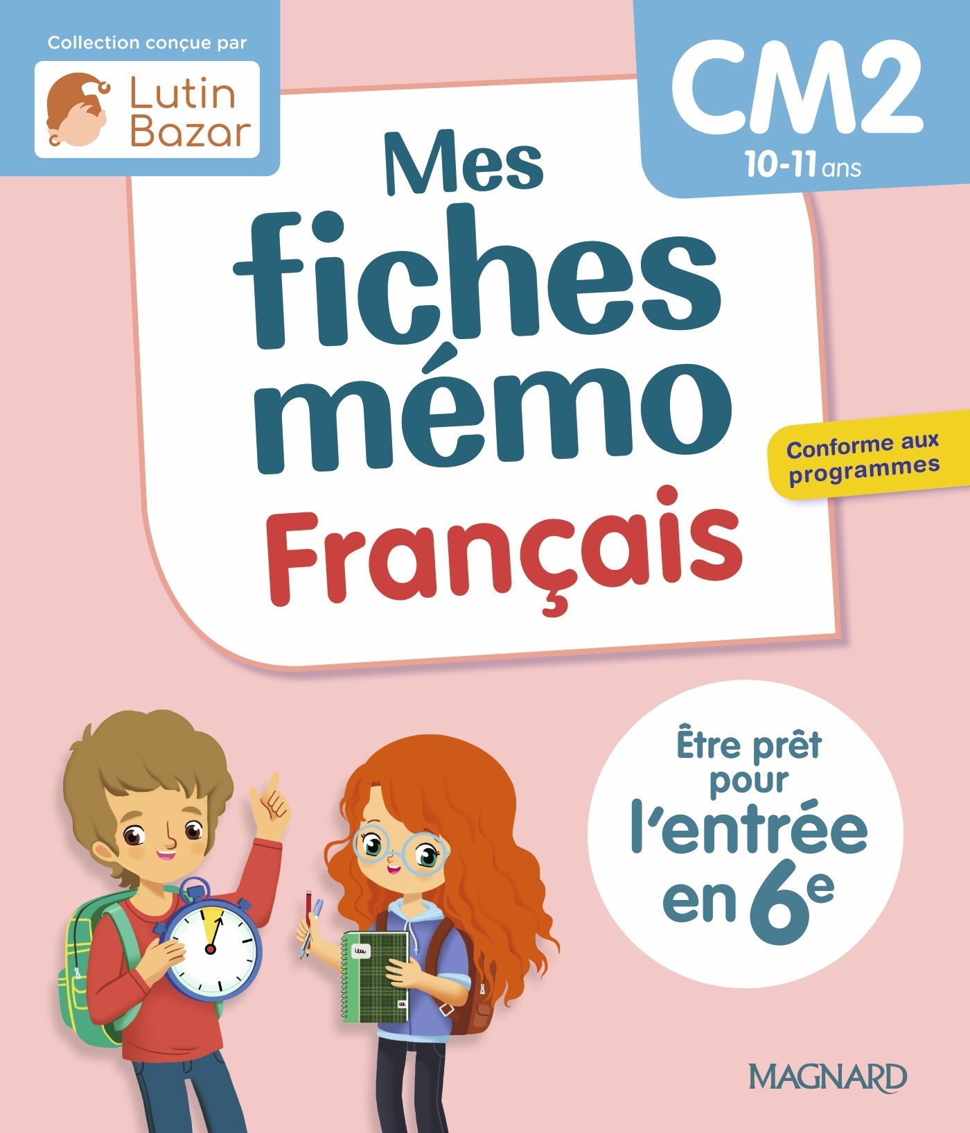 MES FICHES MÉMO FRANÇAIS CM2 - Morgane Céard, Lorin  Walter, Edouard Vincent - MAGNARD