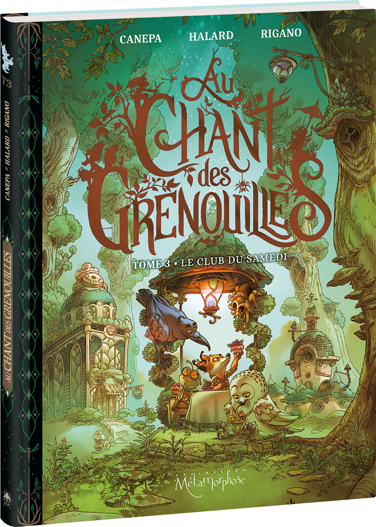 Au chant des grenouilles - Tome 3 -  CANEPA/HALARD/RIGANO, Anaïs Halard, Barbara Canepa, Giovanni Rigano, Gaetano Zinourov, Barbara Canepa, Anaïs Halard, Barbara Canepa, Gaetano Zinousrov, Giovanni Rigano - OXYMORE