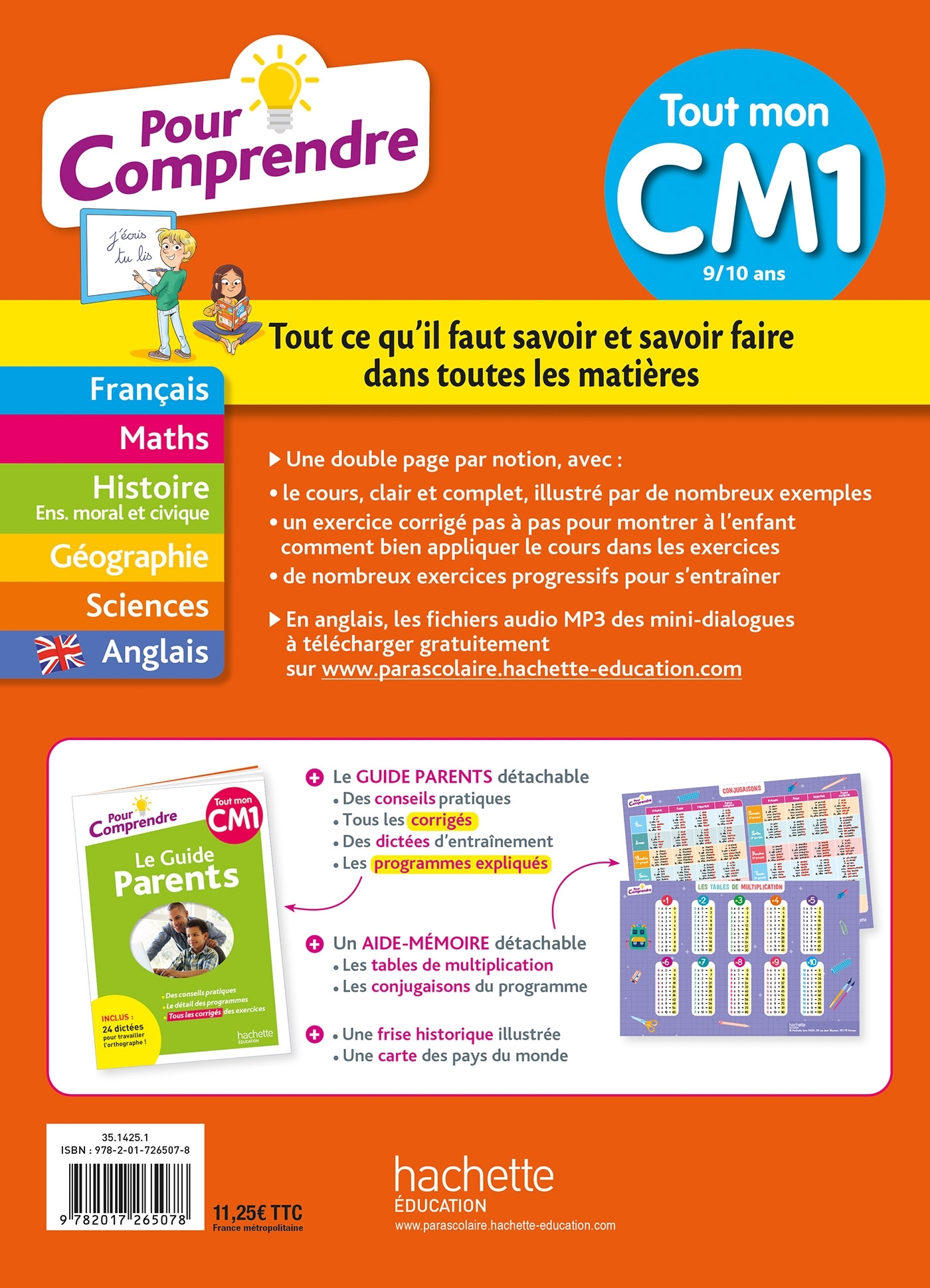 Pour comprendre Tout mon CM1 - Laure Voirin-Bremont, Pierre Brémont, Séverine Chatelain, Fabienne Dachet, Jack Guichard, Emmanuel Guimberteau, Pascale Huet - HACHETTE EDUC