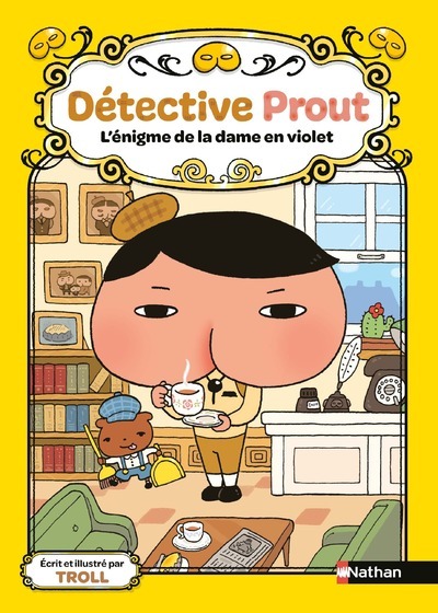 Détective Prout - Tome 1 L'énigme de la dame en violet -  Troll,  Troll, Vanessa Saccardo Nakamura - NATHAN