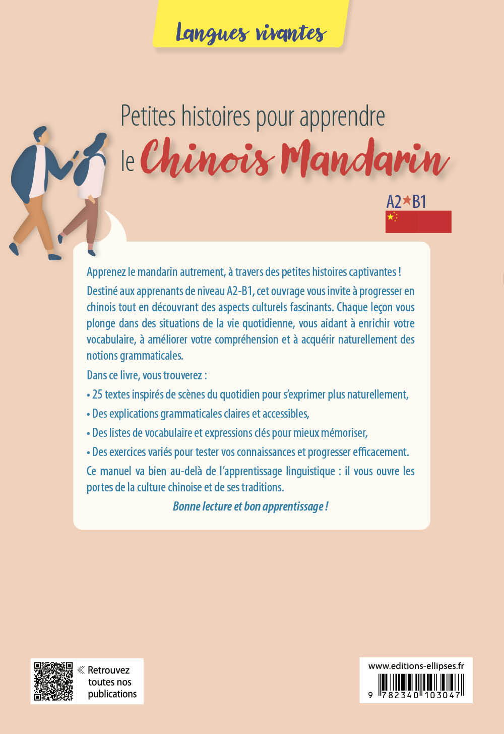 Petites histoires pour apprendre le chinois mandarin - Xiaoli Zhang - ELLIPSES