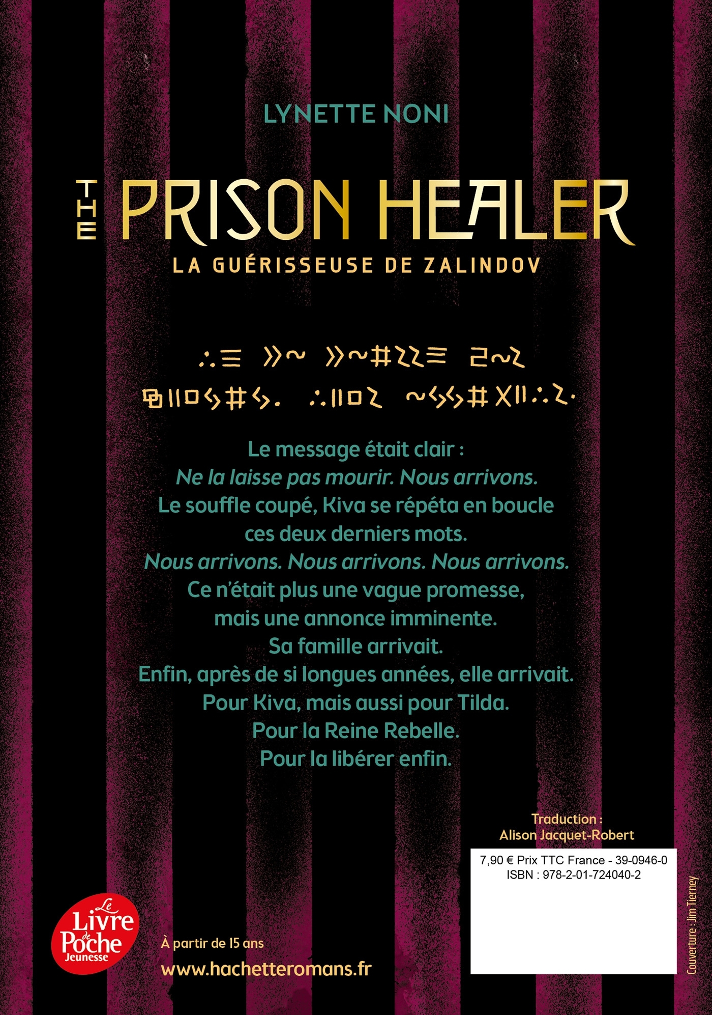 The Prison Healer - Tome 1 avec un bonus inédit ! - Lynette Noni, Alison Jacquet-Robert - POCHE JEUNESSE