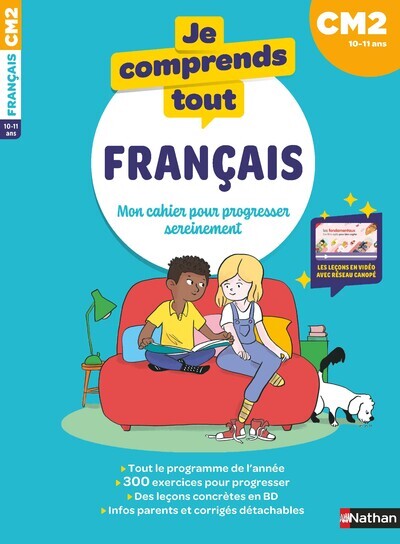 Je comprends tout - Français CM2 - Isabelle Petit-Jean, Daniel Bensimhon,  Lamine - NATHAN
