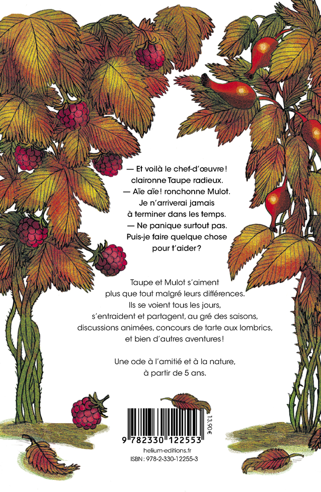 Taupe et Mulot 2 - La Tarte aux lombrics - Henri Meunier, Katie Fechtmann, Benjamin Chaud, Katie Fechtmann - HELIUM