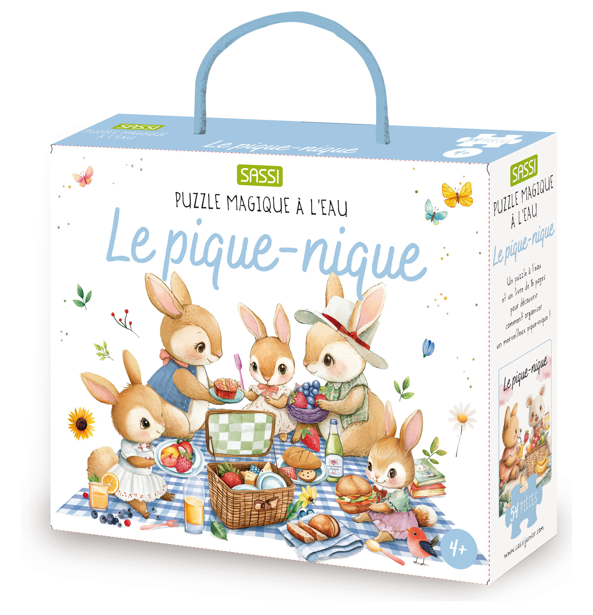 Puzzle magique à l'eau - Le pique-nique - Maria Sara, Matteo Mabilia, Gaule - SASSI