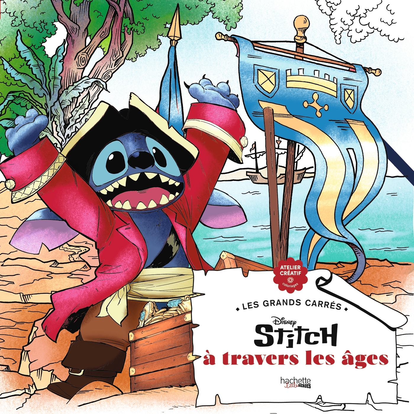 Stitch à travers les âges - Nathalie Lavaud - HACHETTE HEROES