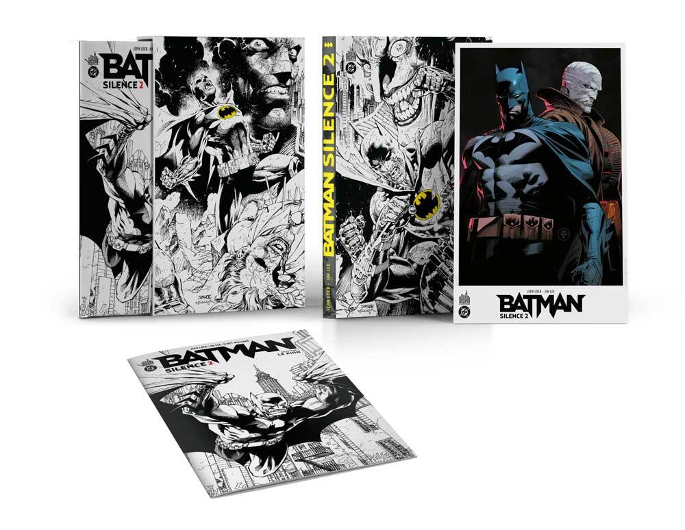 1 coffret Batman Silence 2 + Batman158 + 1 ex-libris - Jim Lee, Jeph LOEB - URBAN COMICS