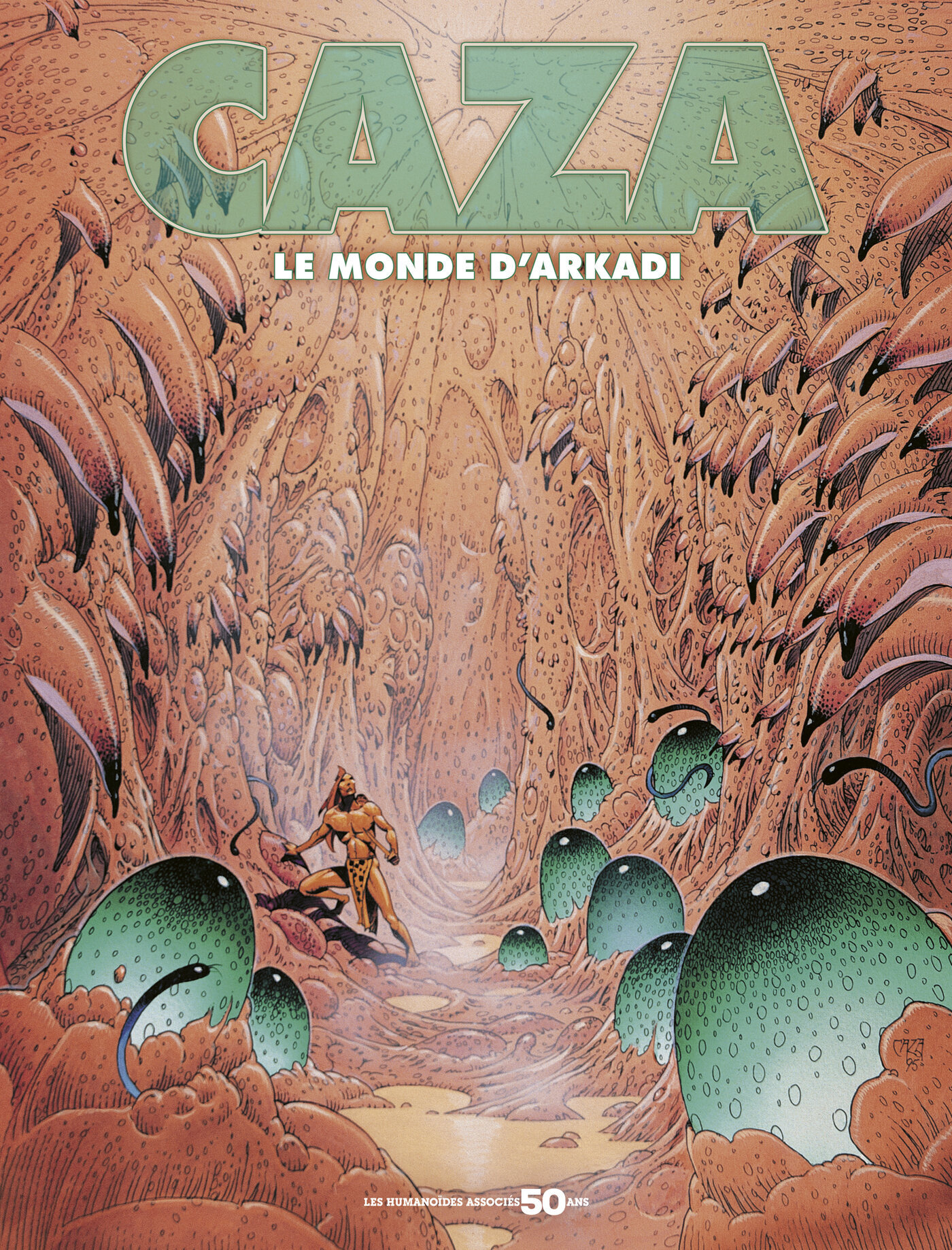 Le Monde d'Arkadi - Edition 50 ans - Philippe Caza - HUMANOIDES ASS.