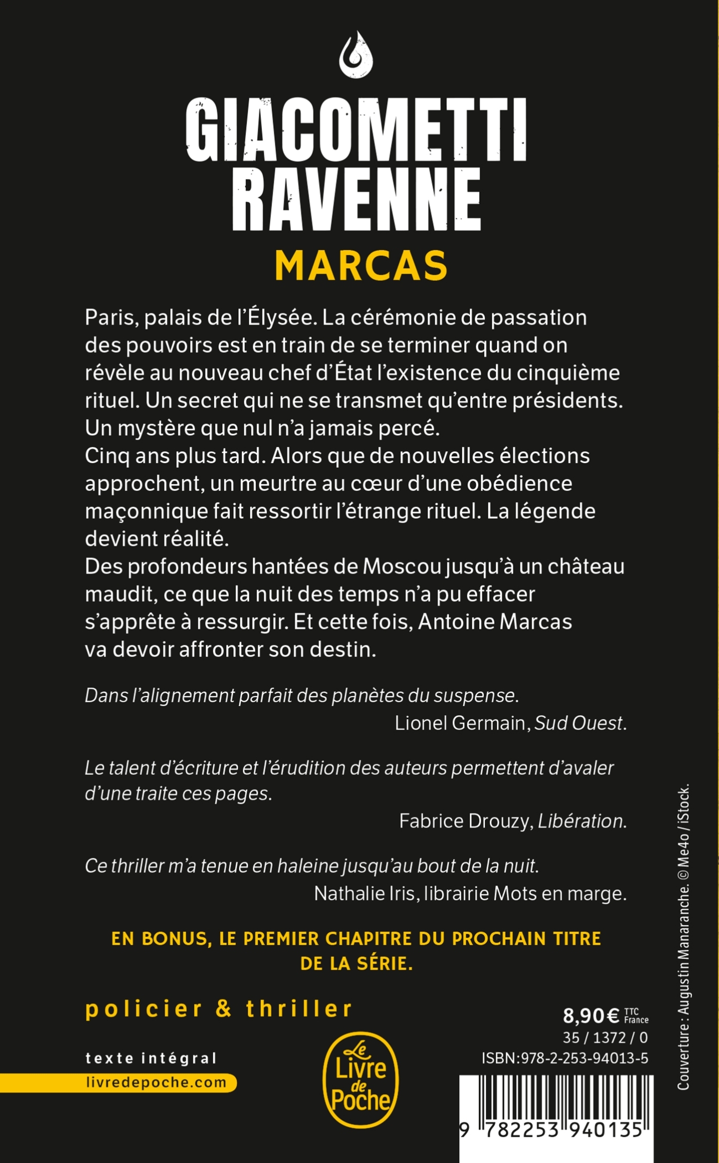 Marcas - Éric Giacometti, Jacques Ravenne - LGF