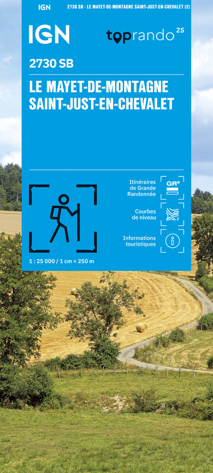 2730SB - LE MAYET-DE-MONTAGNE - SAINT-JUST-EN-CHEVALET -  Editions IGN - IGN