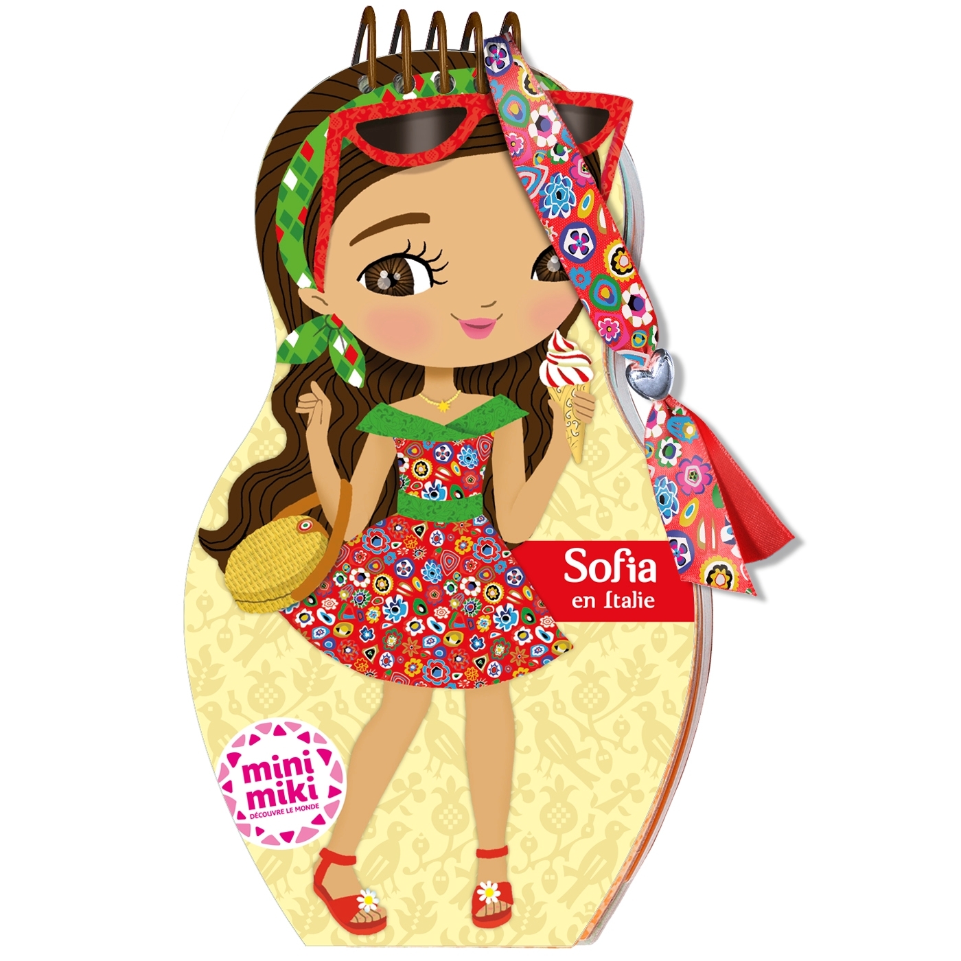 Minimiki - Carnet créatif - Sofia en Italie - Julie CAMEL - PLAY BAC