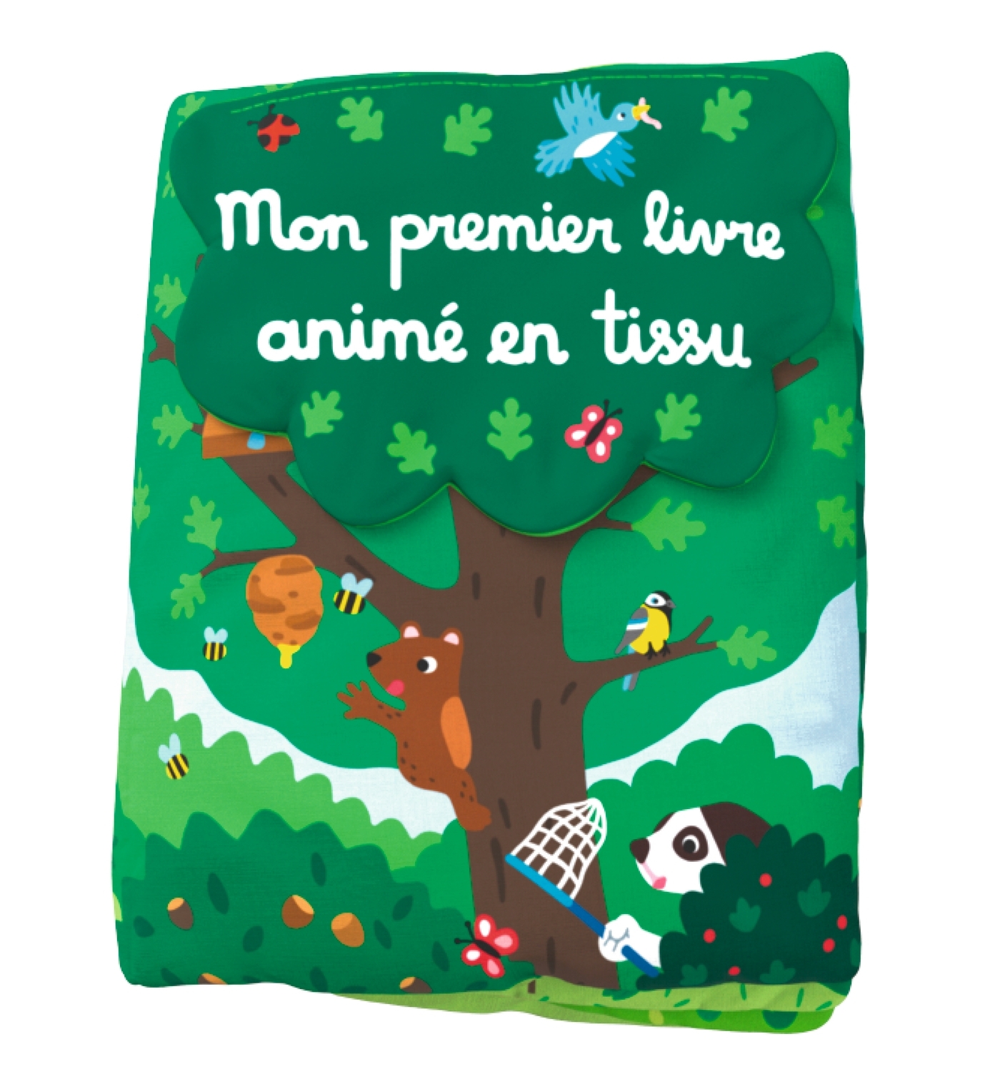 Mon premier livre animé en tissu - Elena Selena - TOURBILLON