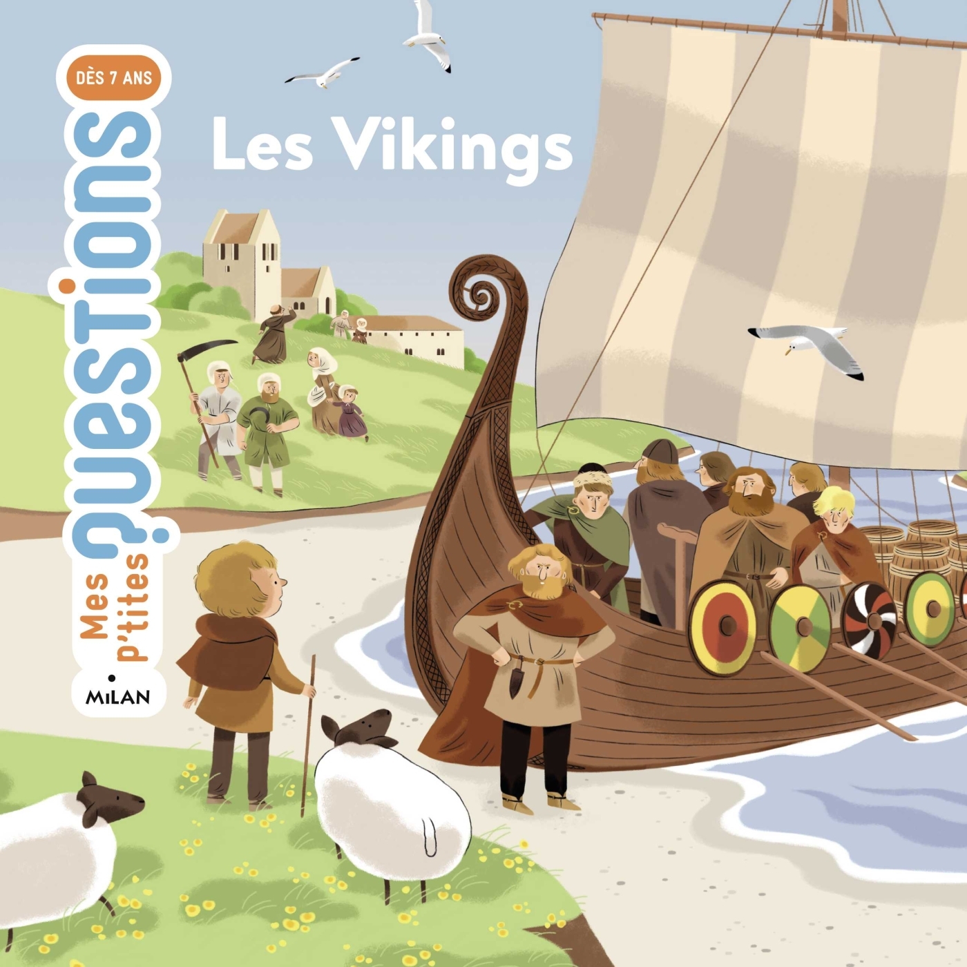 LES VIKINGS - Isabelle Seroul, Audrey Guiller - MILAN