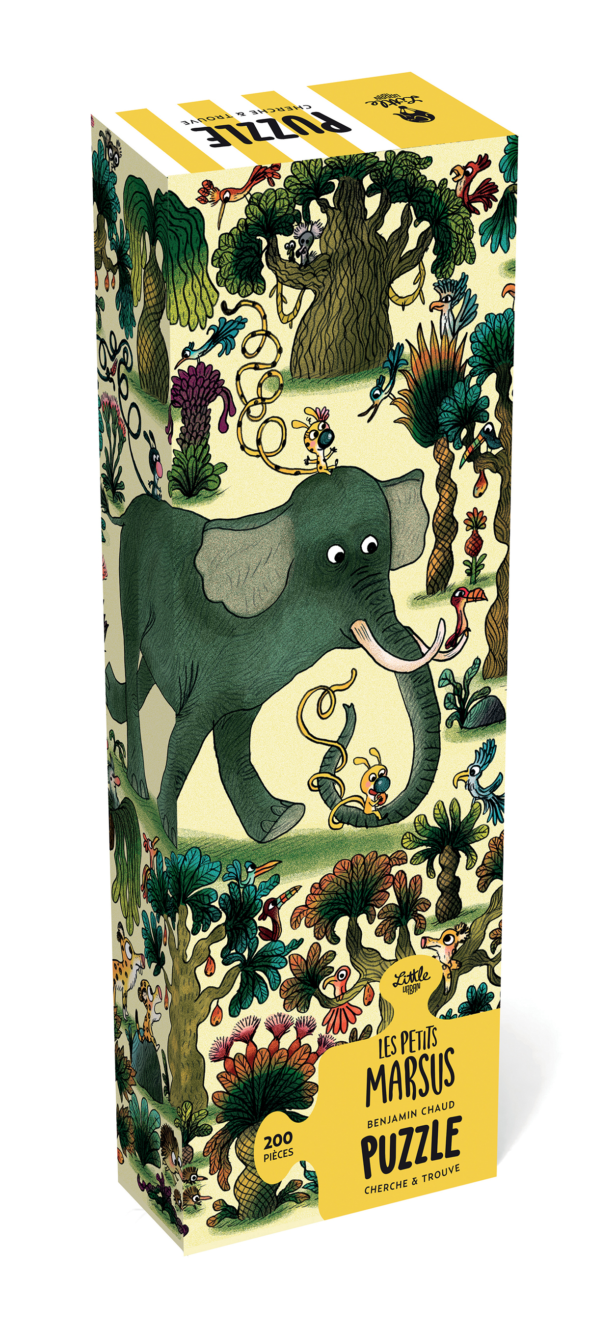 Puzzle géant Le Très Grand Marsu -  Chaud Benjamin - LITTLE URBAN