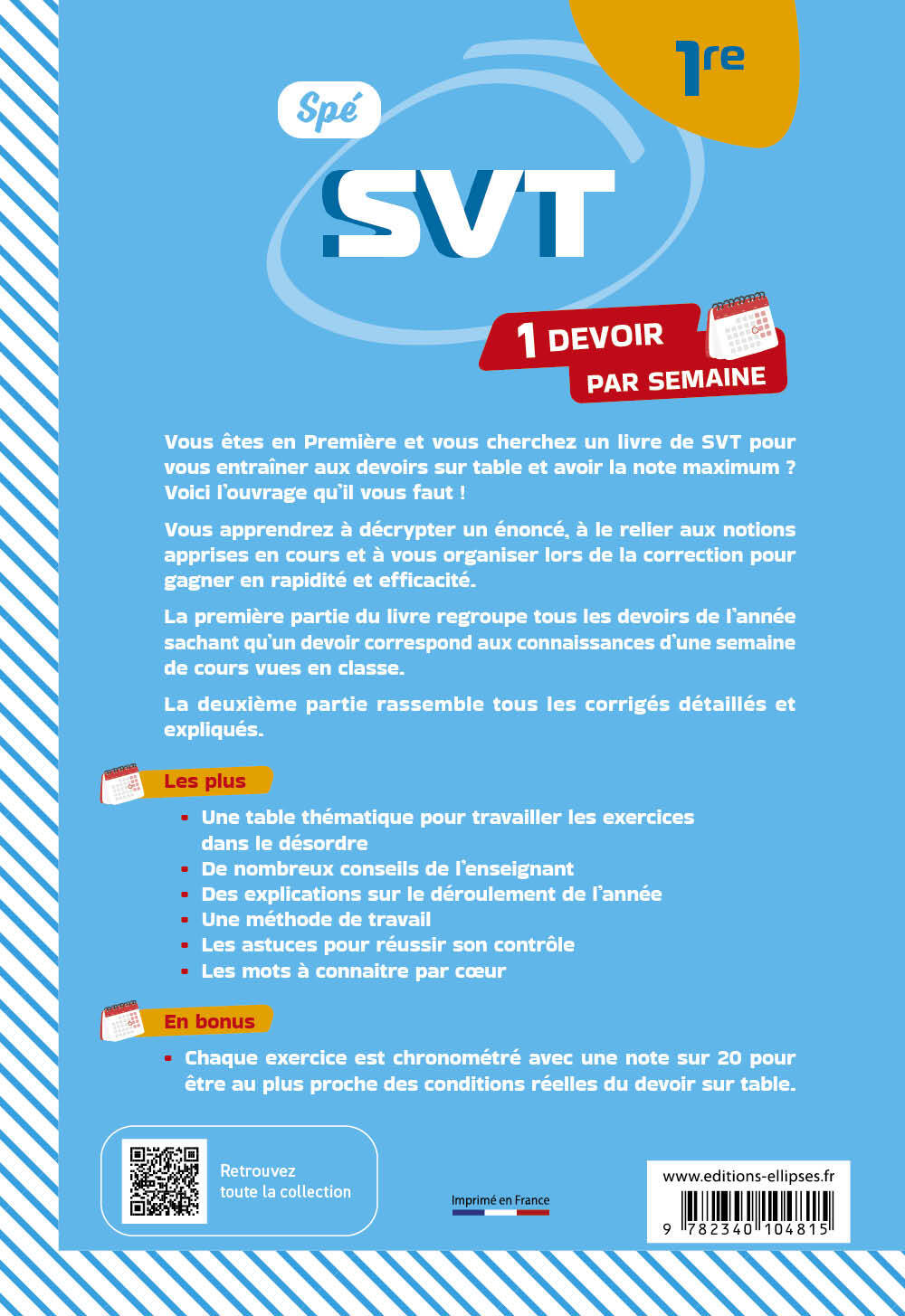 Spé SVT - Première - Martin Le Coz - ELLIPSES