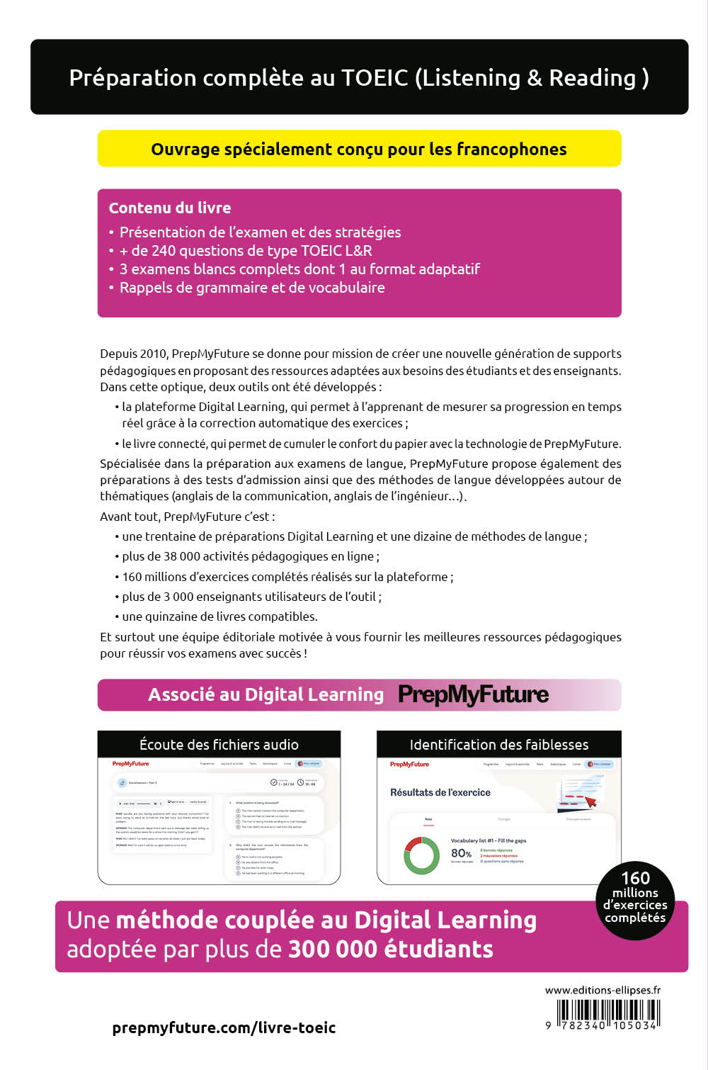 200% TOEIC - Listening & reading -  PREPMYFUTURE - ELLIPSES