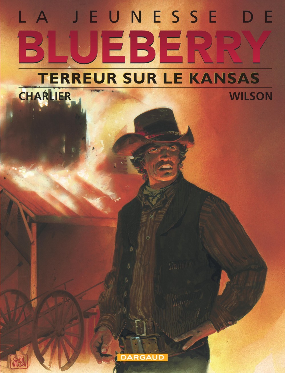 La Jeunesse de Blueberry - Tome 5 - Terreur sur le Kansas -  Charlier Jean-Michel - DARGAUD